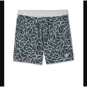 Vuori Men's Maverick Volley Short in Smoked Beryl Lagoon Size XL